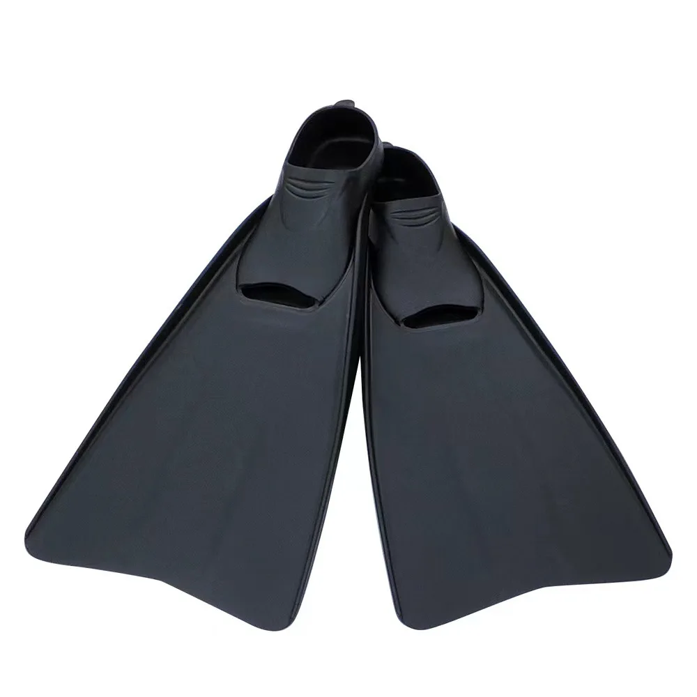 

High Quality Diving Equipment Long Blade Diving Fins Freediving Rubber Swim Flippers Scuba Flexible Swimming Training Fins