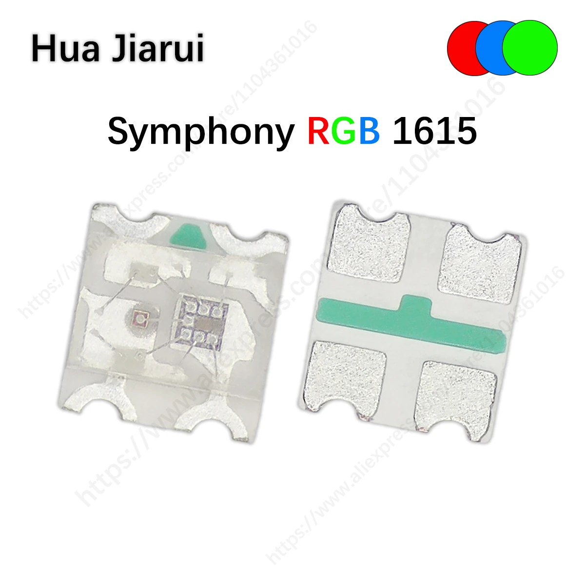 

0603rgb built-in IC1615 single rgb magic color RGB red, green and blue SMD light-emitting diode