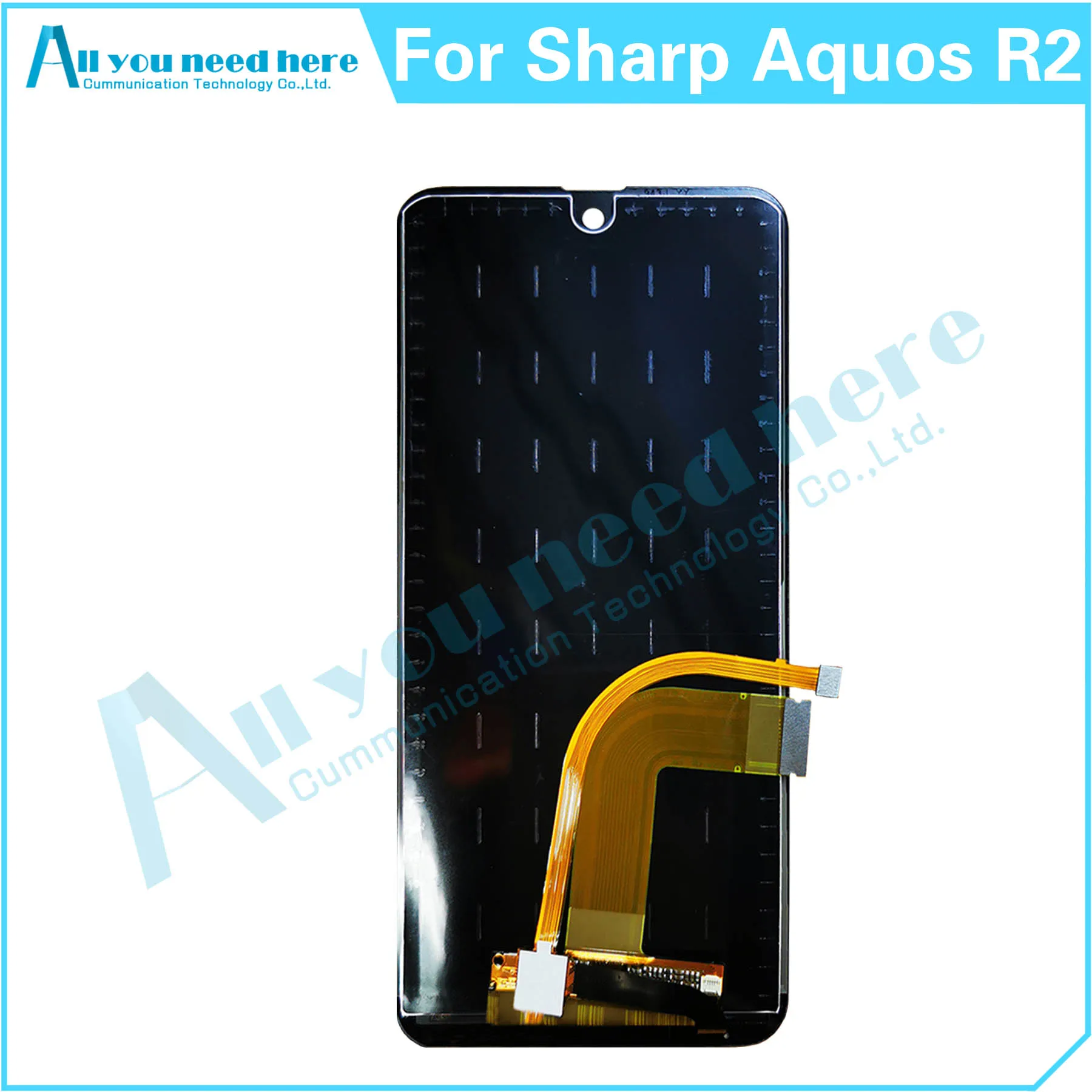 100% Test For Sharp Aquos R2 706SH SHV42 LCD Display Touch Screen Digitizer Assembly Repair Parts Replacement