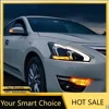 닛산 Teana Altima 2013-2015 용 업그레이드 된 자동 헤드 라이트 LED 자동차 전면 램프 어셈블리 프로젝터 렌즈 높은 구성 액세서리 1