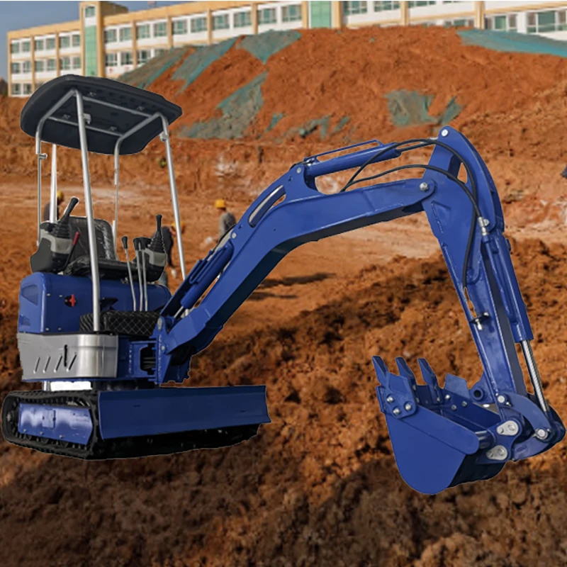 Customized  CE/EPA Small Digger Micro Digging Machine home use Hydraulic Crawler Mini Excavator China Mini Excavators 1700kg