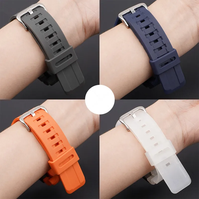 2 in1/Lot Resin Watch Strap Band AQ-S810W AQ-S810 Bracelet Wrist Frame bezel Cover Protective Case AQS810 AQS810W Watchband Belt