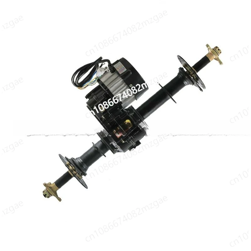 Modified electric three-wheel four-wheel kart modified parts differential rear axle 48V500W motor half axle rear axle 80CM