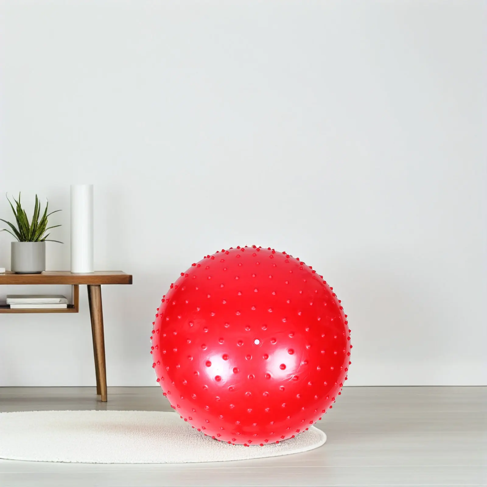 Yoga Massage Ball Soft Spiked Sensory Muscle Relaxer for Back Shoulders Fitness Home Office Exercise Pain Relief
