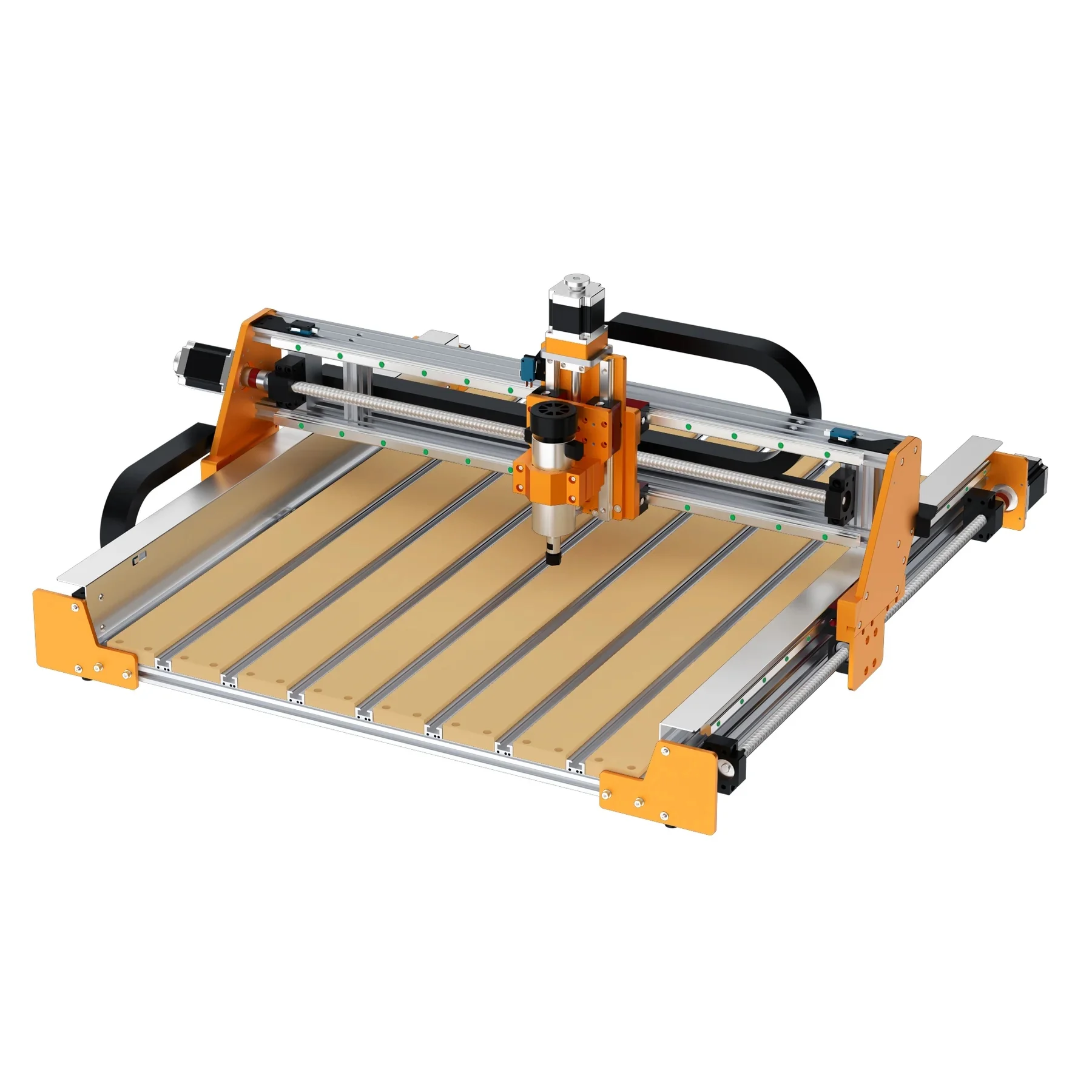 FoxAlien Vasto XL CNC Router Machine, Linear Rails Ball Screws Nema23 Motor Milling Machine for Metal Wood Cutting