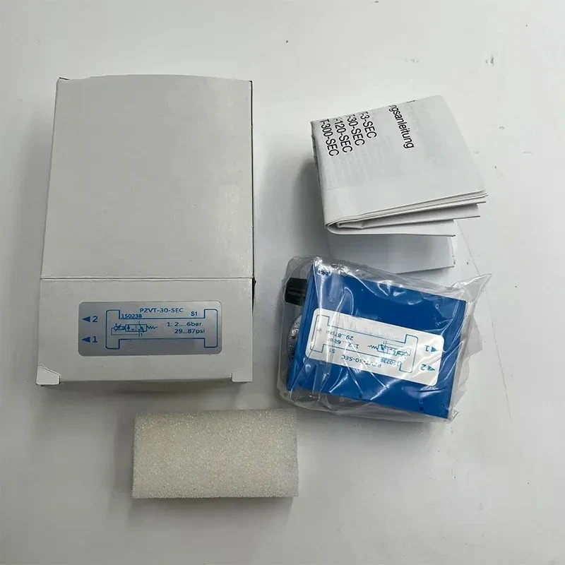 PZVT-3-SEC 158495 PZVT-30-SEC 150238 PZVT-120-SEC 177616 Pneumatic Timer