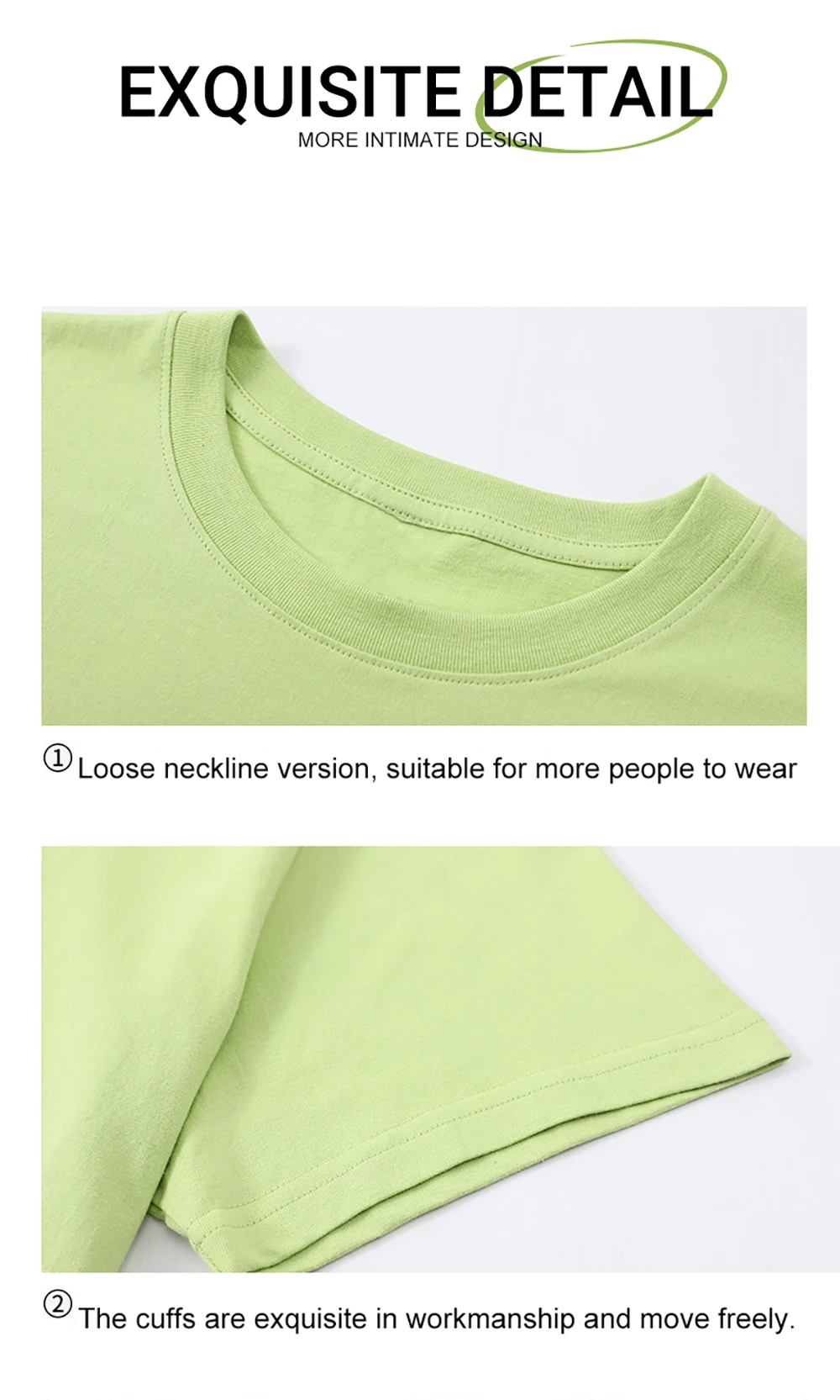 Sommer-T-Shirts für Paare, personalisiertes Muster, individuell, lässig, locker, für Herren, kurzärmelig, aus Baumwolle, weiche Kleidung, All-Match-Team-Arbeitskleidung – Detail 10