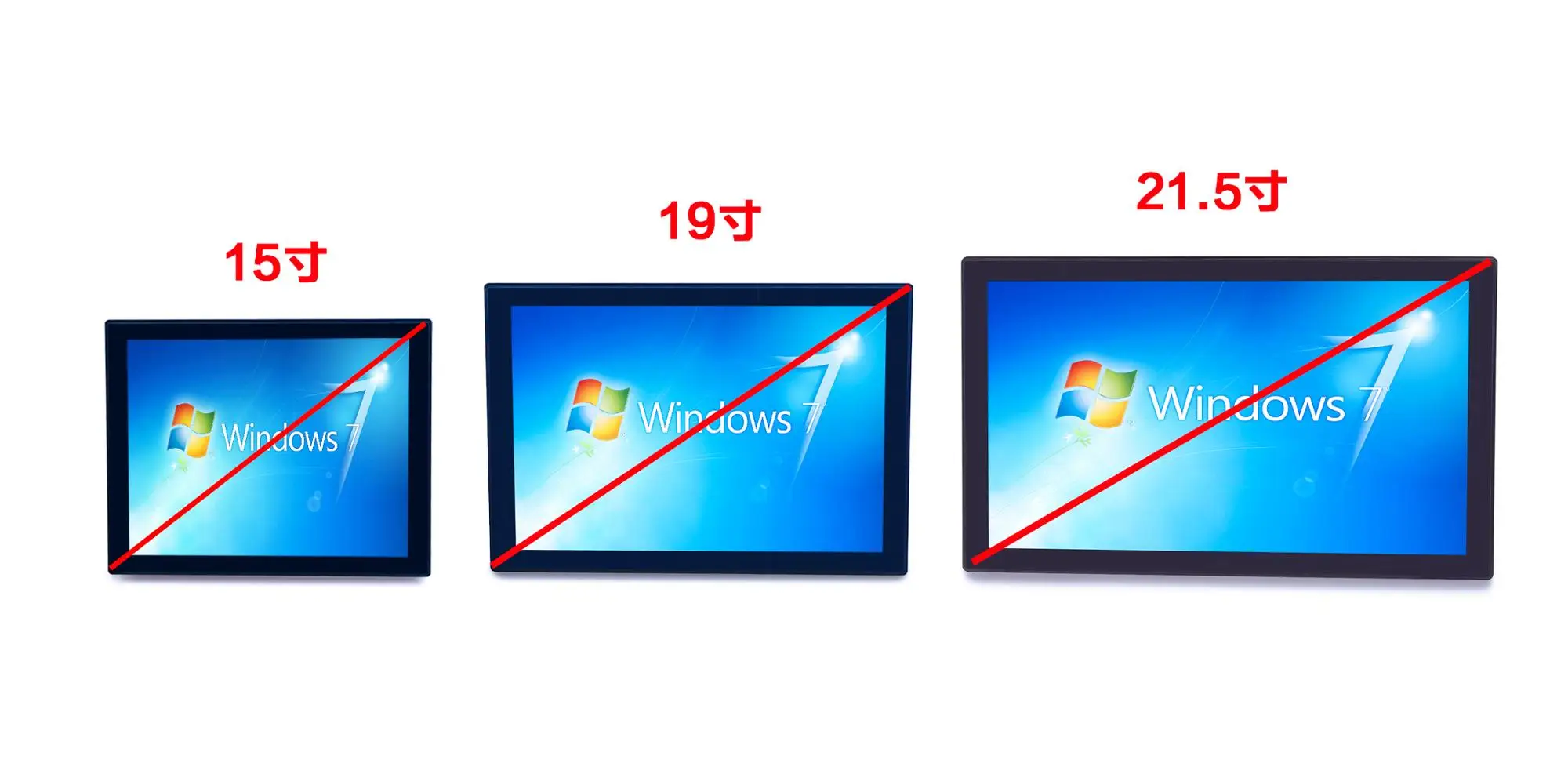 Terminal Tampilan Pos Sentuh Terpasang di Dinding Komersial Sistem Pos Toko Ritel 15 Layar Sentuh PC
