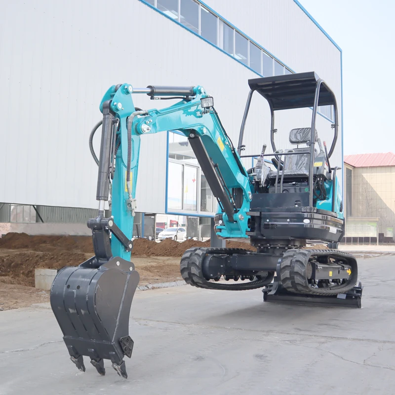 

free shipping 2.5ton kubota Mini Excavator Machine Farm nini Digger excavator mini bagger Excavator with closed cabin