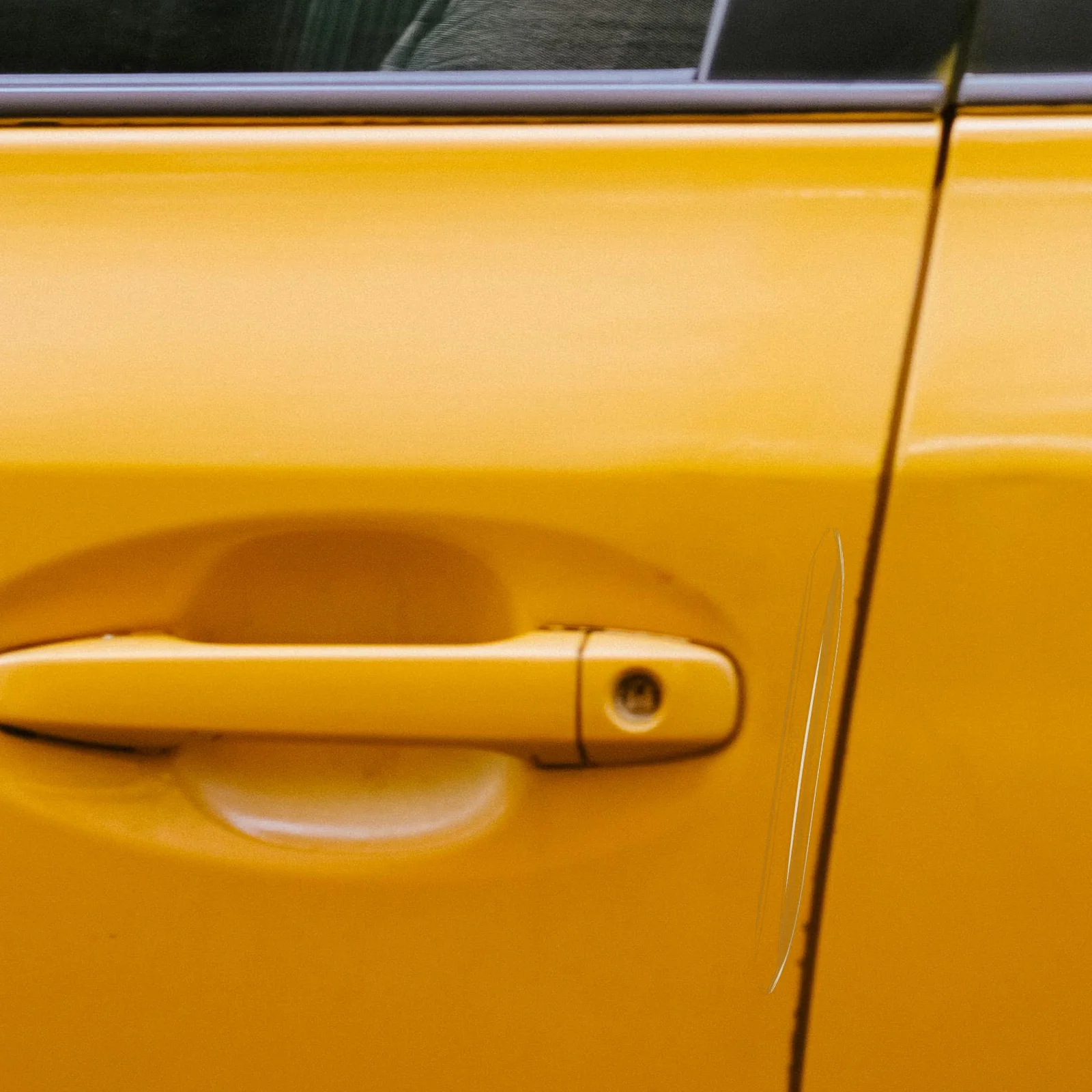 

4 Pcs Car Door Protector Strip Transparent Bumper Guard Edge Protectors Anti Collision Stickers Vehicle Accessories Door Guards