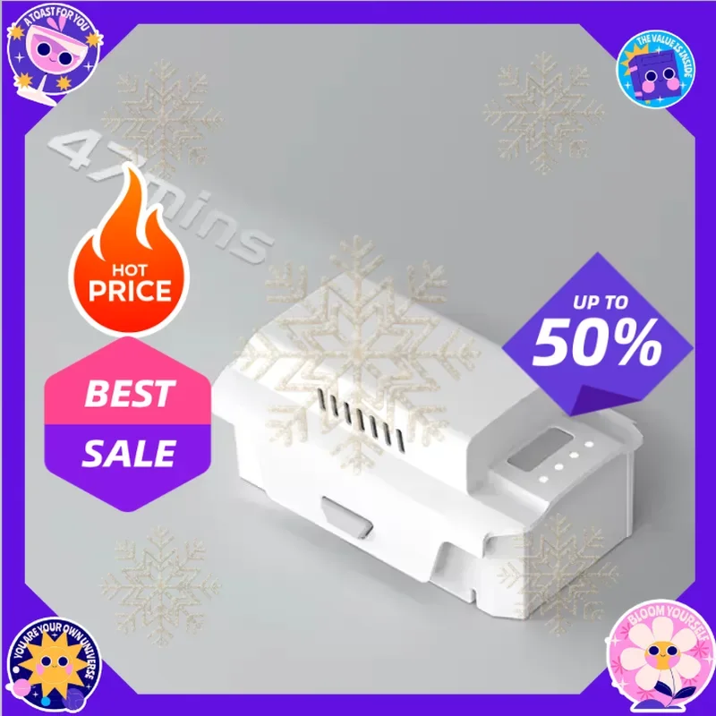 SWZY Long-lasting Battery 5000mAh 47-Min Fly for FIMI X8/X8 Pro/X8 Tele Pro 2025 Drone Intelligent Flight Battery Plus