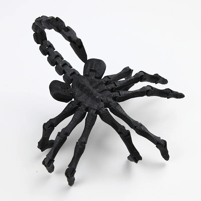 Drukowane 3D ruchome stawy Facehugger zabawki symulacja przegubowa figurka zwierząt ozdoby kreatywny Model dekoracja stołu