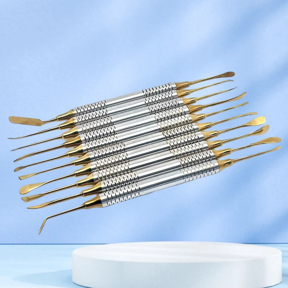 

10Pcs/kit Dental Tool Implant Periosteal Elevator Separator Peristeel Splitter Tool for Reflecting and Retracting Tools