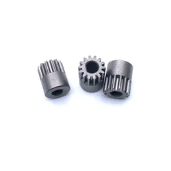 Ingranaggio motore in metallo 0.8M 14T denti 6mm D foro ingranaggio cilindrico cilindrico di precisione