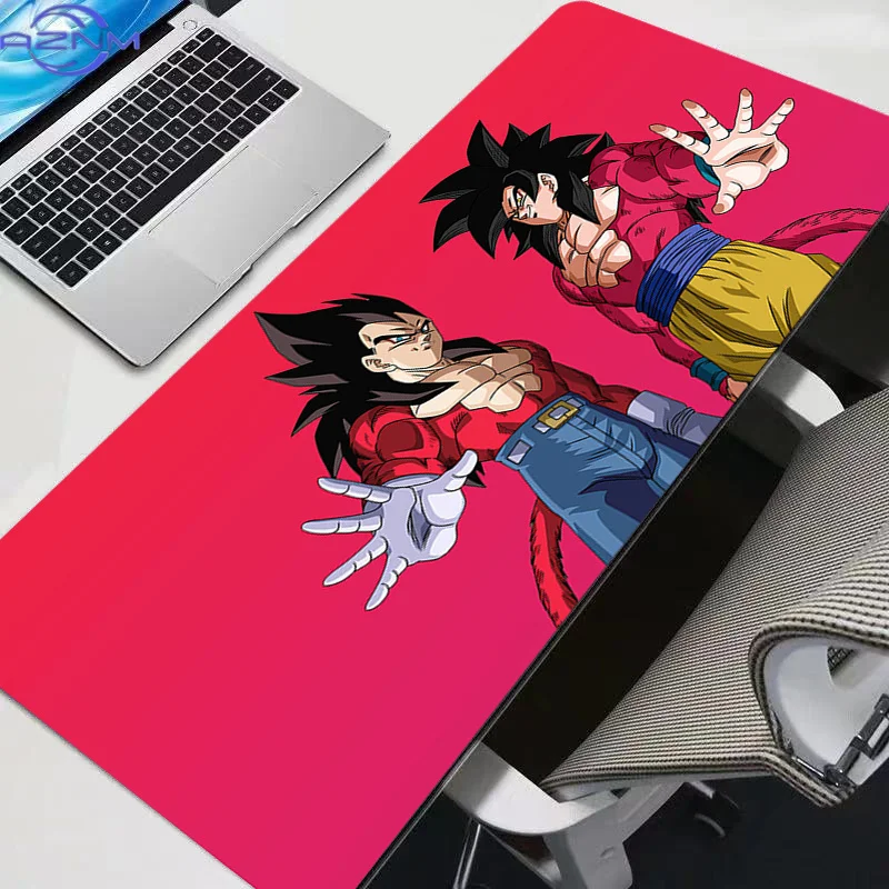 Mouse Pad Anime Gaming Accessories Dragon Ball Son Goku Varmilo Keyboard Desk Mat Gabinete Gamer Carpet Mousepad Mouse Mats