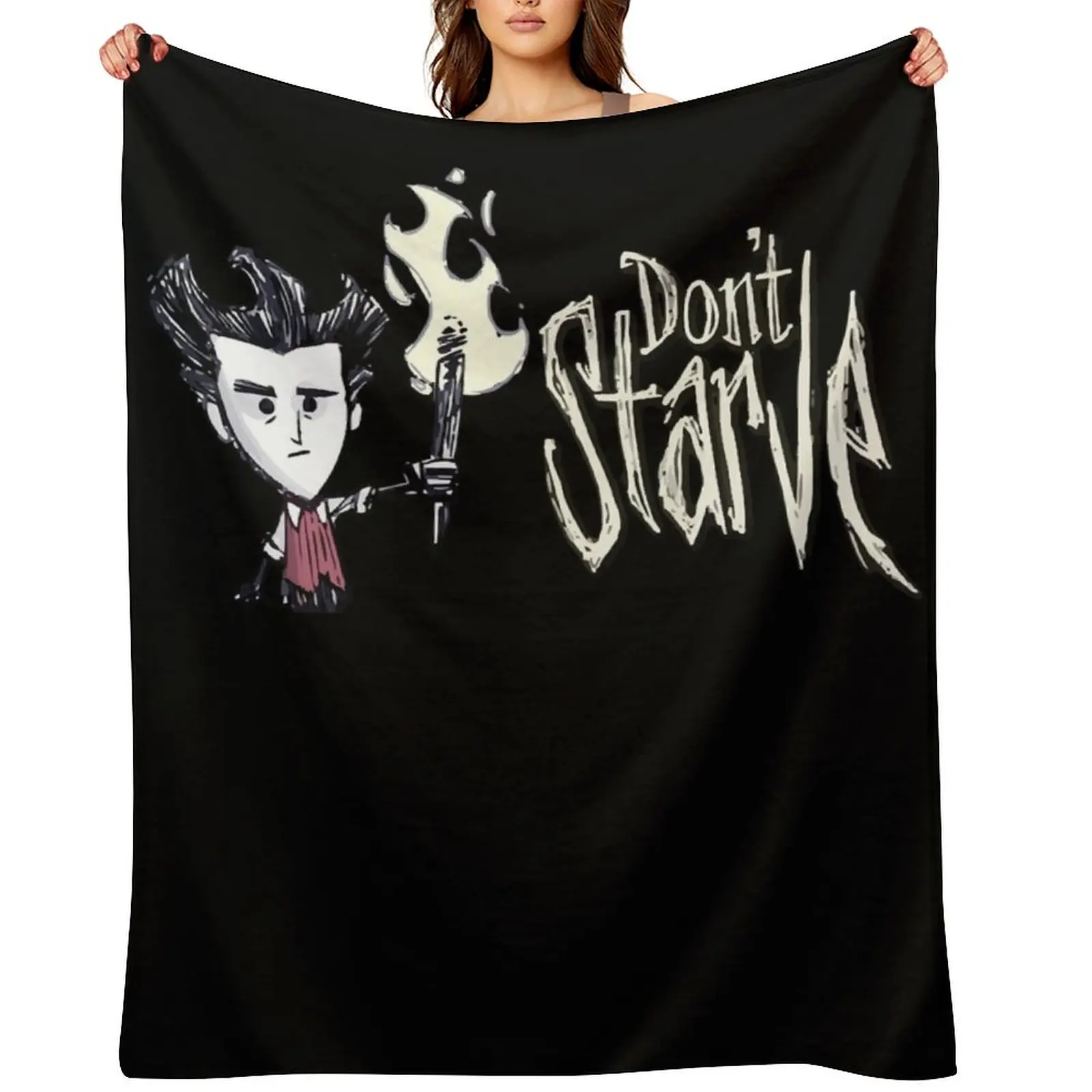 

Dont starve Throw Blanket Quilt halloween blankets ands Comforter Blankets