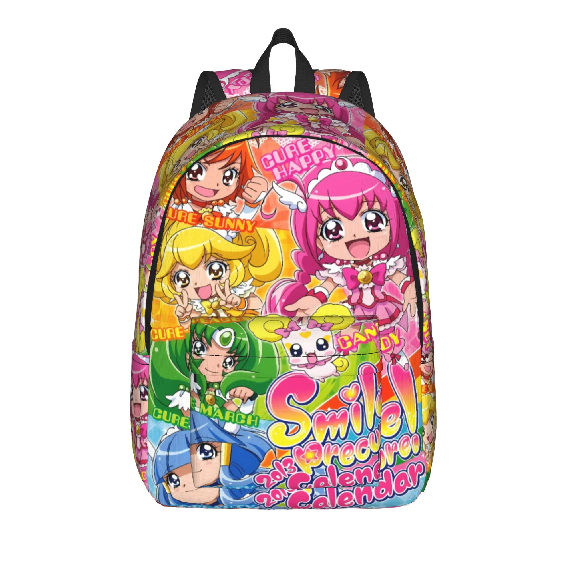 Pretty Cure Pencil Case Kawaii Zipper Pencil Bag Girls Boys Retro University School Pencil Cases Stationery Organizer