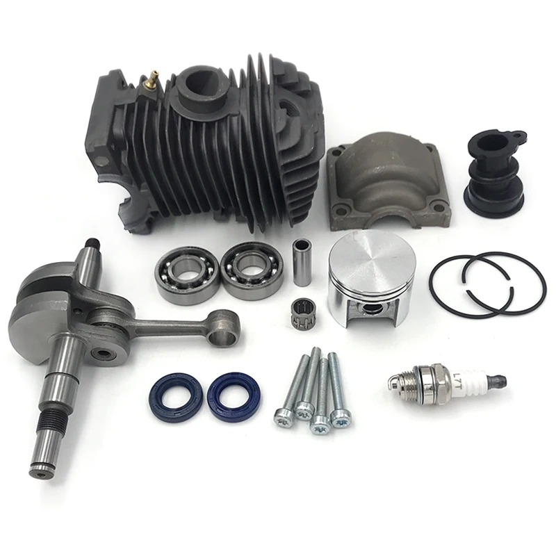 YANA50I 42.5MM Cylinder Piston Engine Motor Rebuild Kit For 025 MS250 023 MS230 MS 230 250 Chainsaw 1123 020 1209