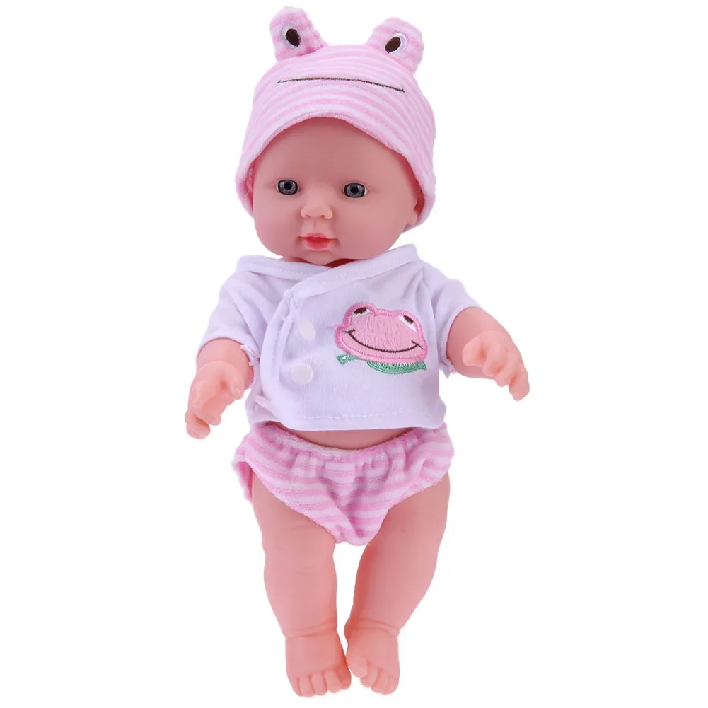 Jouet de compagnon de beurre fini lavable en PVC 3D pour bébé, poupées de simulation, doux, réaliste, dormir, apaisant, fille, accessoire, 30cm