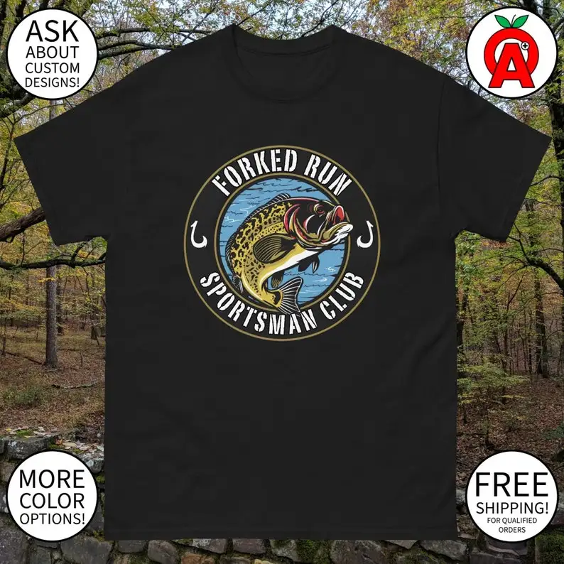 

Forked Run Sportsman Club Custom Products Fishing, Hunting, and Shooting Unisex Shirt