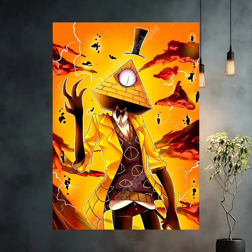 The Book of B-Bill C-Cipher Aesthetic Poster Gallery Prints HD Home Wall Art Stylish Decoration