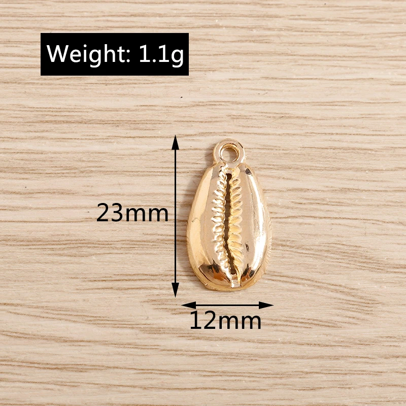 Tusember 20 Stück 11*15mm Silberfarbene Legierungs-Muschelanhänger Perlen für DIY Halsketten- und Ohrringherstellung DIY Handgemachter Schmuckzubehör – Detail 7