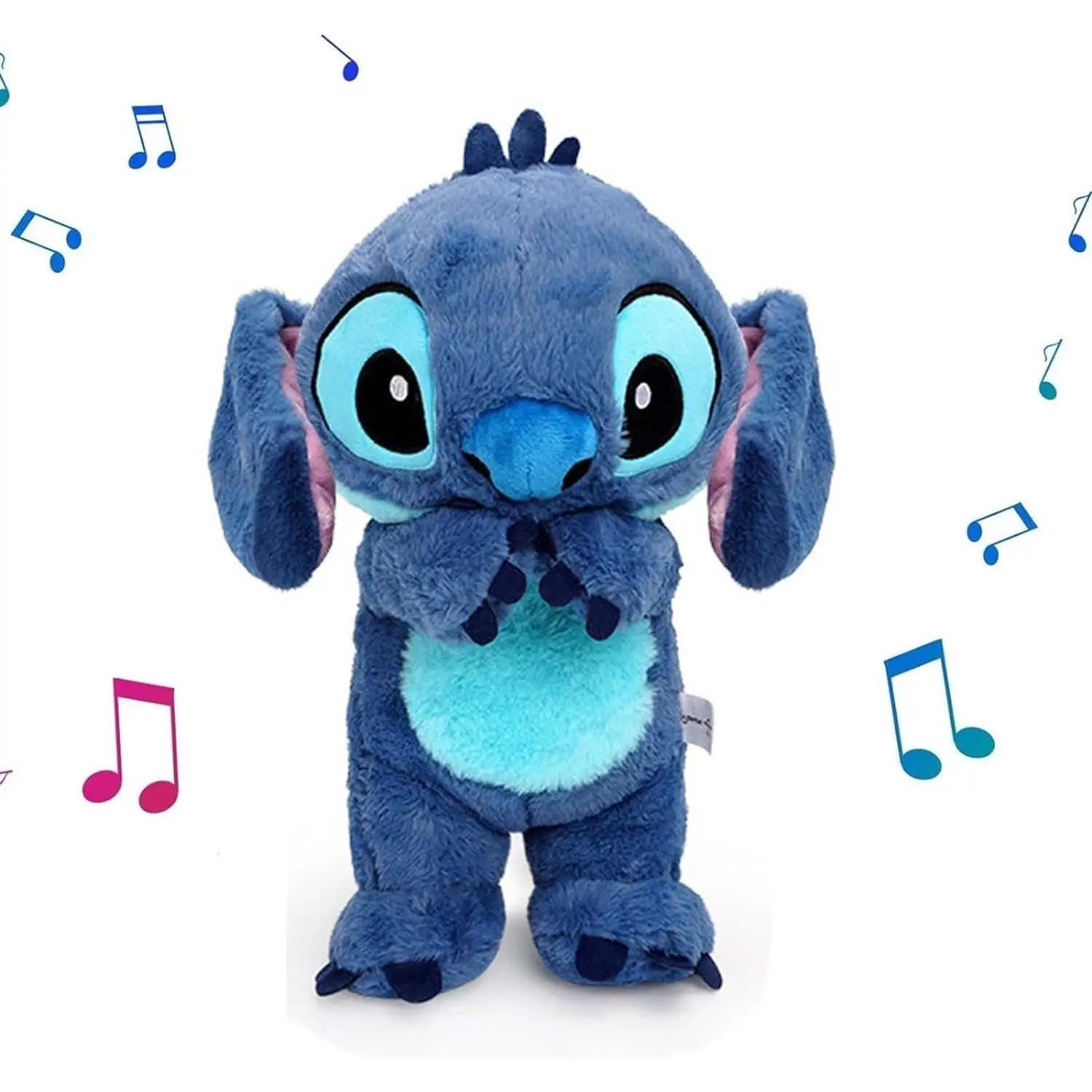 Jouet en peluche Stitch pour enfants, jouet Kawaii Anime pour bébé, lumière itude, modèle de sommeil pour enfant, beurre respirant, apaisant, CAN o & Stitch, cadeau pour enfant, nouveau, 30cm