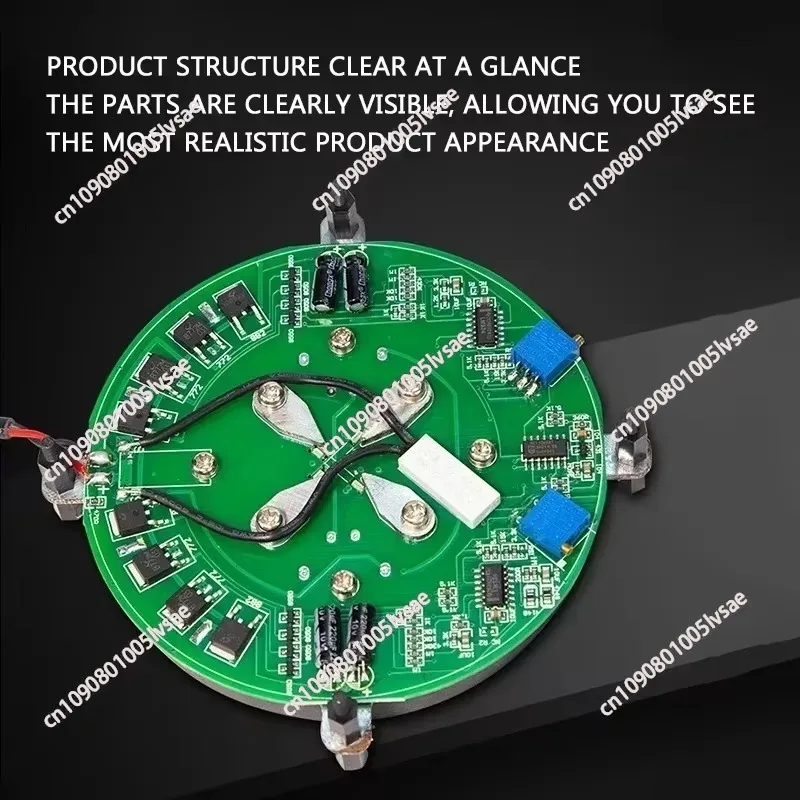 Heavy Magnetic Levitation Bare Metal Module Magnetic Levitation Movement Potted Plant Maglev Exhibition Stand Maglev Speaker