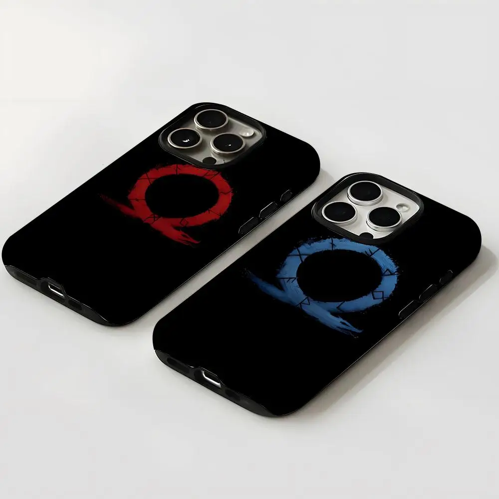 

Чехол для телефона Game God Of War, новый для iPhone 16, 15, 14, 13, 12, 11 Pro Max X XR XSMax 7, 8 Plus, глянцевая пленка, жесткий чехол из ПК
