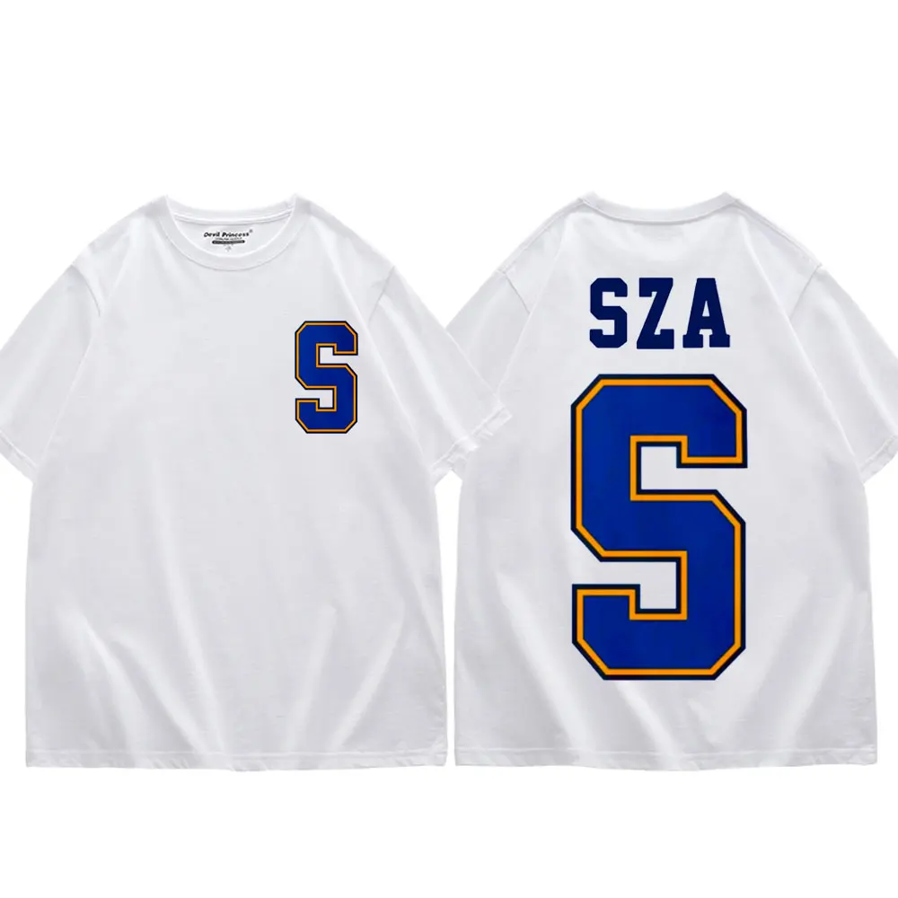 

Sza Sos Album Graphic T Shirts Men Women The High Street Fashion Short Sleeve T-shirt Trend Hip Hop Vintage Oversized T-shirts