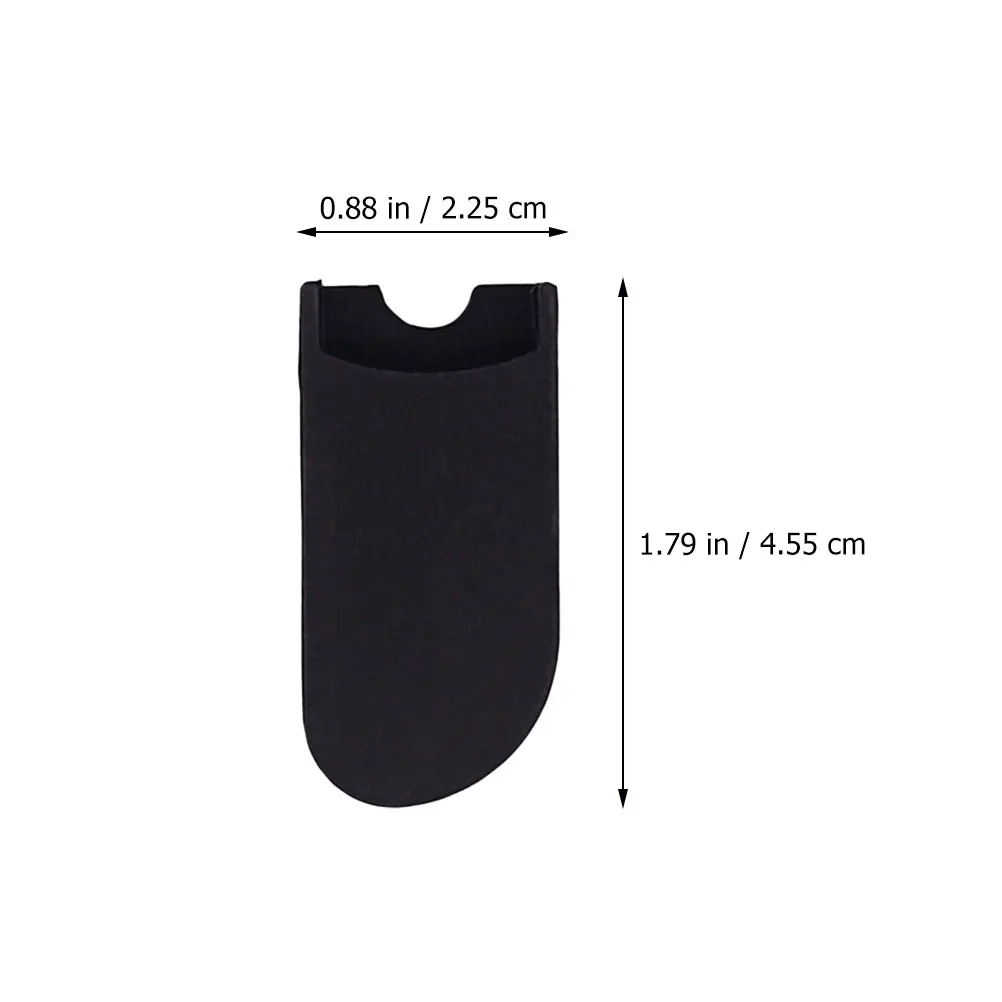 

Saxophone Thumb Rest Cushion Black Rubber Replacement Comfortable Finger Support Accessory Long Life Stable Easy Install