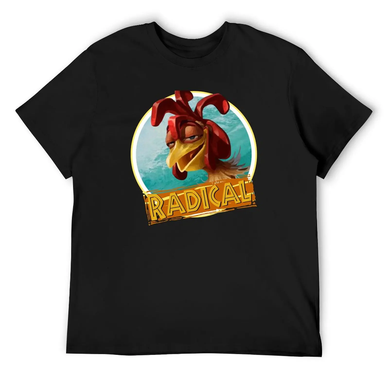 

chicken joe surfs up - Radical! quote T-Shirt summer clothes aesthetic clothes cheap stuff fitted t shirts for men