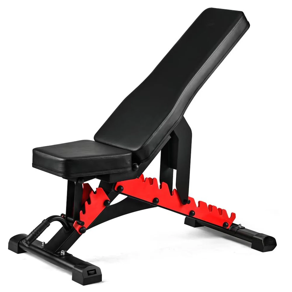 【Hot】Commercial Fitness Equipment Dumbbell Bench Stool Exercise Weight Lifting Press Rack Barbell Stool Fitness Chair Multifunct