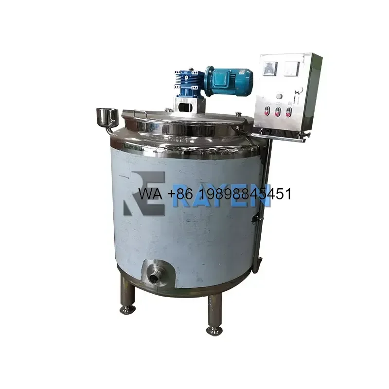 Wmwmnu for Stainless Steel Open Top Heating Coil Stirring Small Batch Honey Wax Chocolate Melting Tank