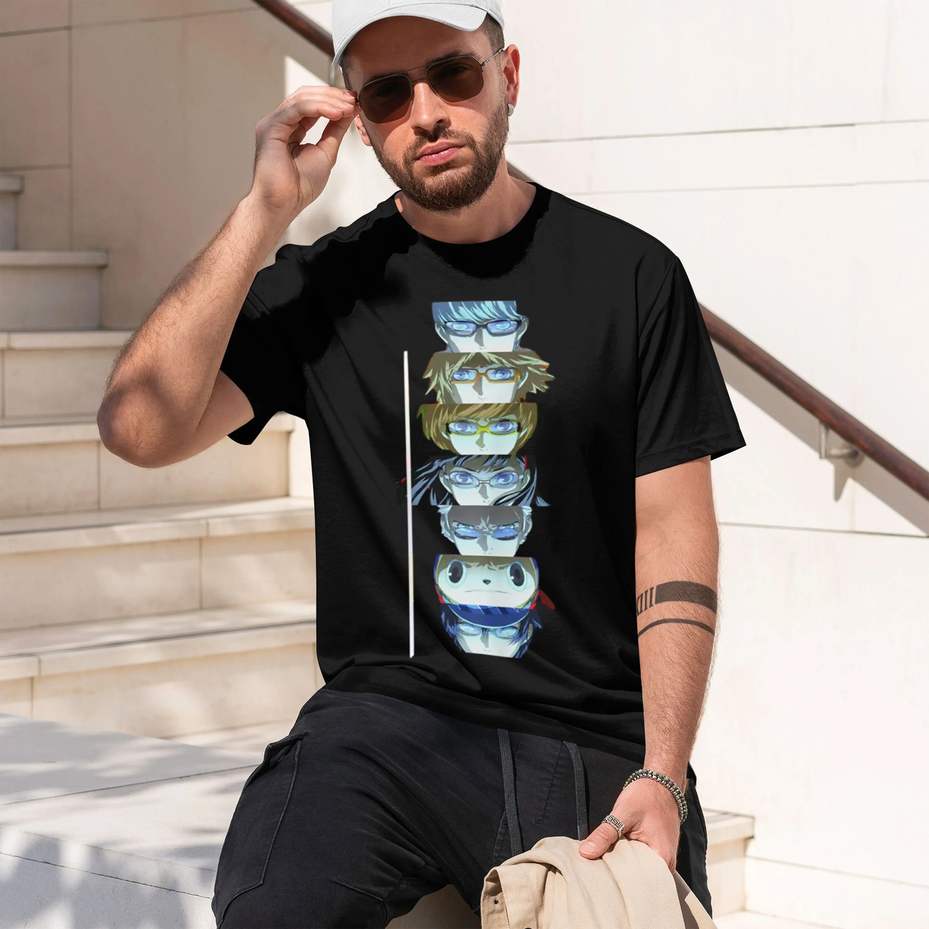 4 Golden Panels T-Shirt 2026 New Model Short-sleeve crewneck T-Shirt Classic Casual Multiple Colors and Sizes for Daily Wear All