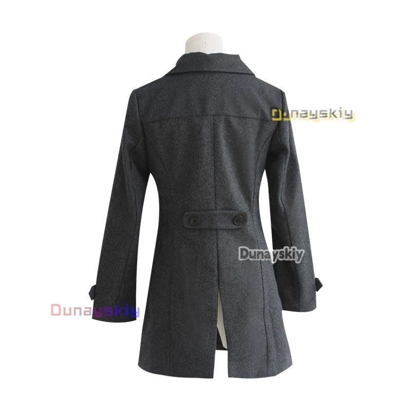 أنيمي نوراغامي تأثيري Hiyori Iki معطف الشتاء وشاح موحدة مجموعة كاملة زي النساء فتاة معطف اليومي وشاح دعوى الهالوين