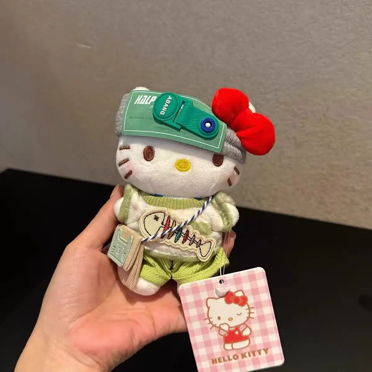 Kitty Cat Plush Stuffed Toys Kawaii Doll Bag Pendant Car Keychain Birthday Gift For Kids Friends