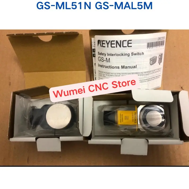 Brand new for Keyence safety door lock  GS-ML51N GS-MAL5M a set