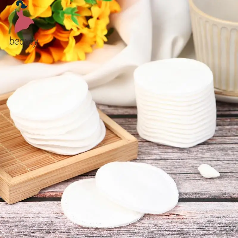 Lavável Algodão Maquiagem Removedor Pads, Face Cleaner, Limpeza Facial Wipes, Cuidados Com A Pele, Ferramenta De Beleza, Reutilizável, 100Pcs