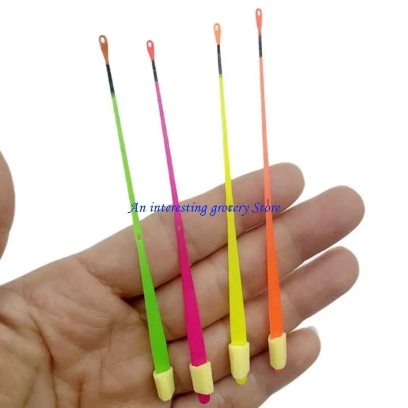 

652D 5pcs Winter Fishing Rod Bites Strikes 10cm Rod Top Tip Plastic Mini Top