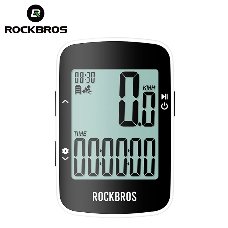 

ROCKBROS GPS Bike Computer Wireless IPX7 Waterproof Speedometer Odometer MTB Road Cycling Digital Stopwatch Bicycle Accessories