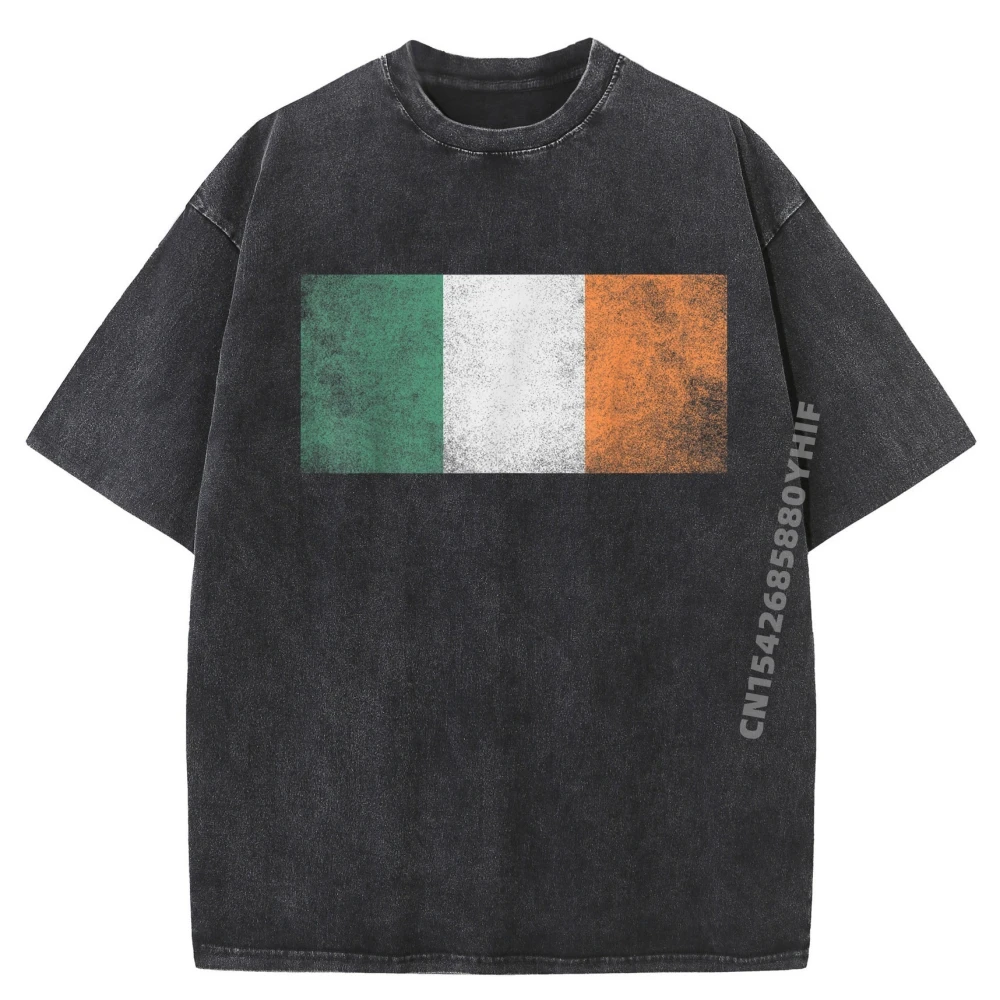 

Футболки с ирландским флагом Ирландии и гордостью в стране для мужчин, футболки с рисунком, забавная рубашка, мужская потертая футболка в стиле ретро