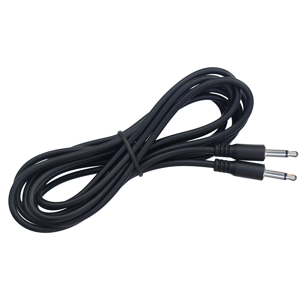 1.8m 3.5mm Mono Male to Male Plug Audio Cable 2 Pole 3.5mm MM AUX Cable