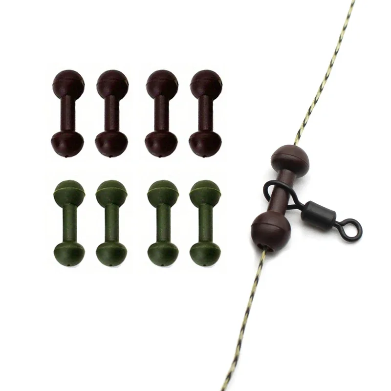 

20pcs Carp Fishing Accessories Chod Sleeves Beads Quick Change Beads For Carp Fishing Hiar Chod Rig Tackle Tool Equipment