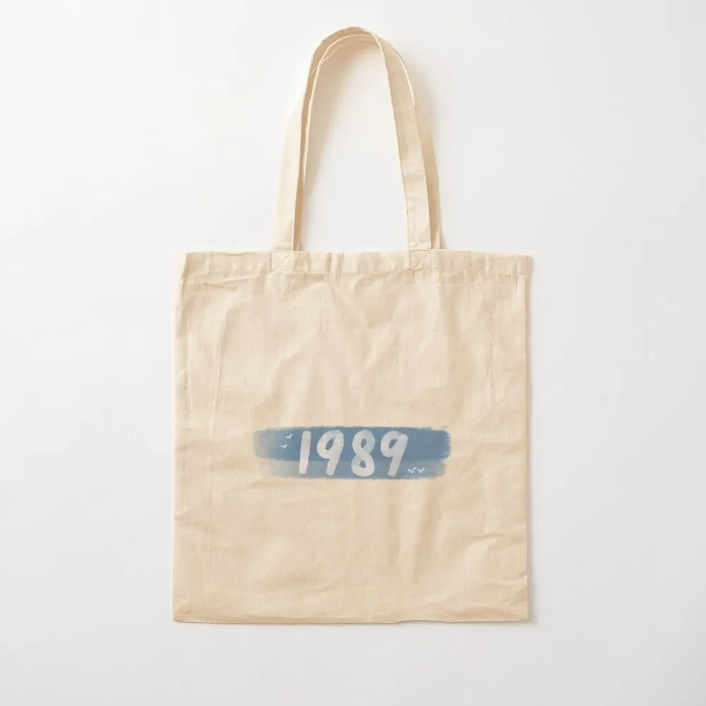 Bolso de mano de lona para mujer, bolsa de mano, 1989