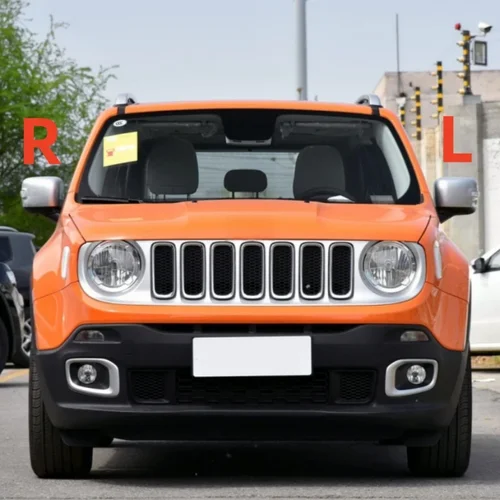 Imagen 2 del producto Carcasa con Cubierta de Espejo Retrovisor Exterior para Jeep Renegade 2016-2023, con Cristal Calefactable