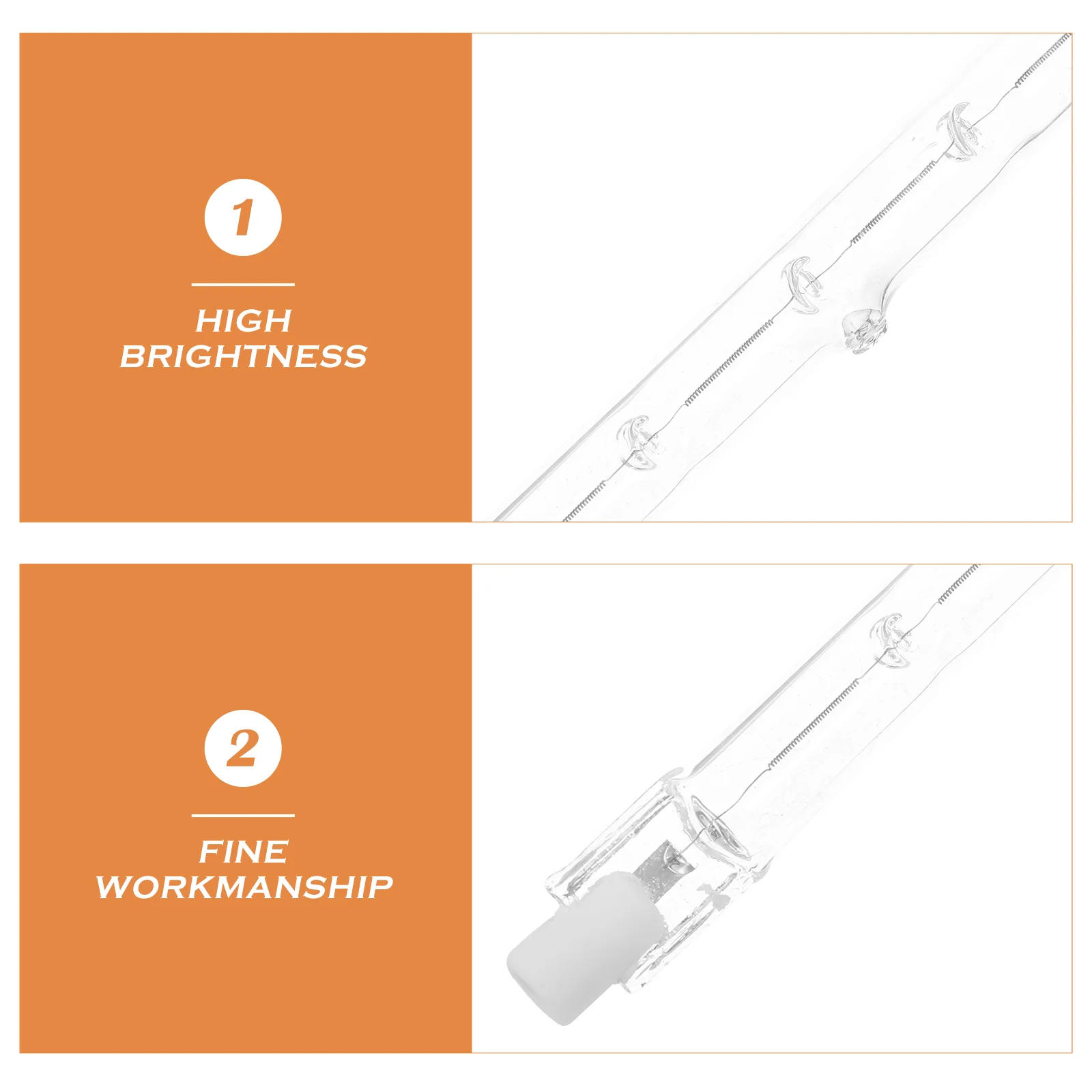 Żarówka halogenowa R7S podstawa lampa sufitowa możliwość przyciemniania wymiana 200W oświetlenie żarówka halogenowa żarówki halogenowe biuro światło halogenowe