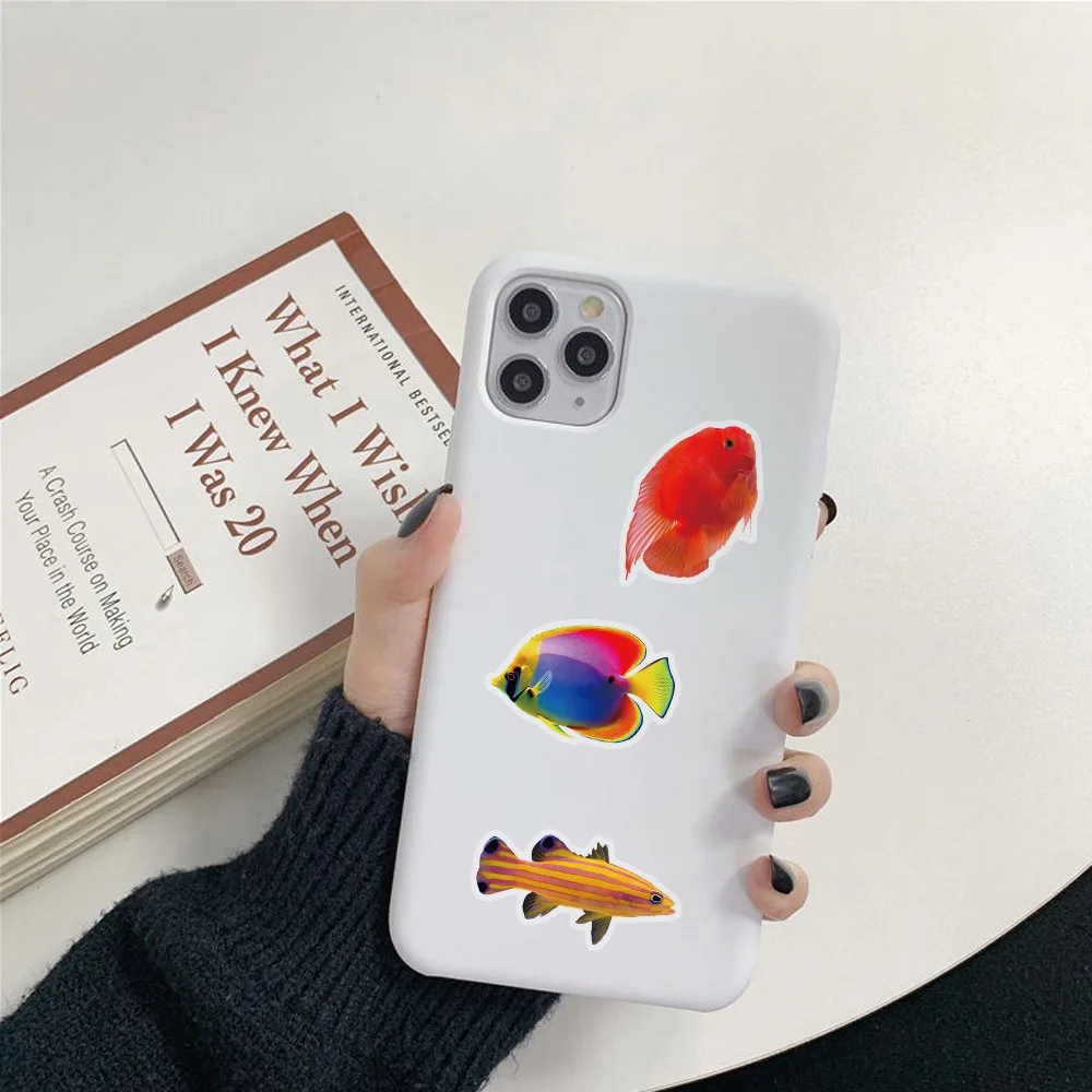 10/53PCS Ins Style Blue Butterfly Graffiti Stickers Exquisite Fashion Sticker for Computer Notebook Stationery DIY Toys Secret