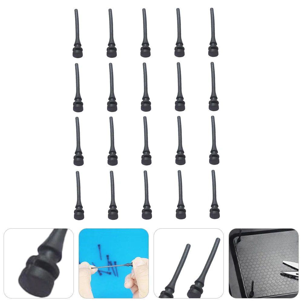 

20Pcs High Performance Silicone Fan Screws for Pc Case Cooling Fan Mounting Shock Absorbing Computer Accessory Kit