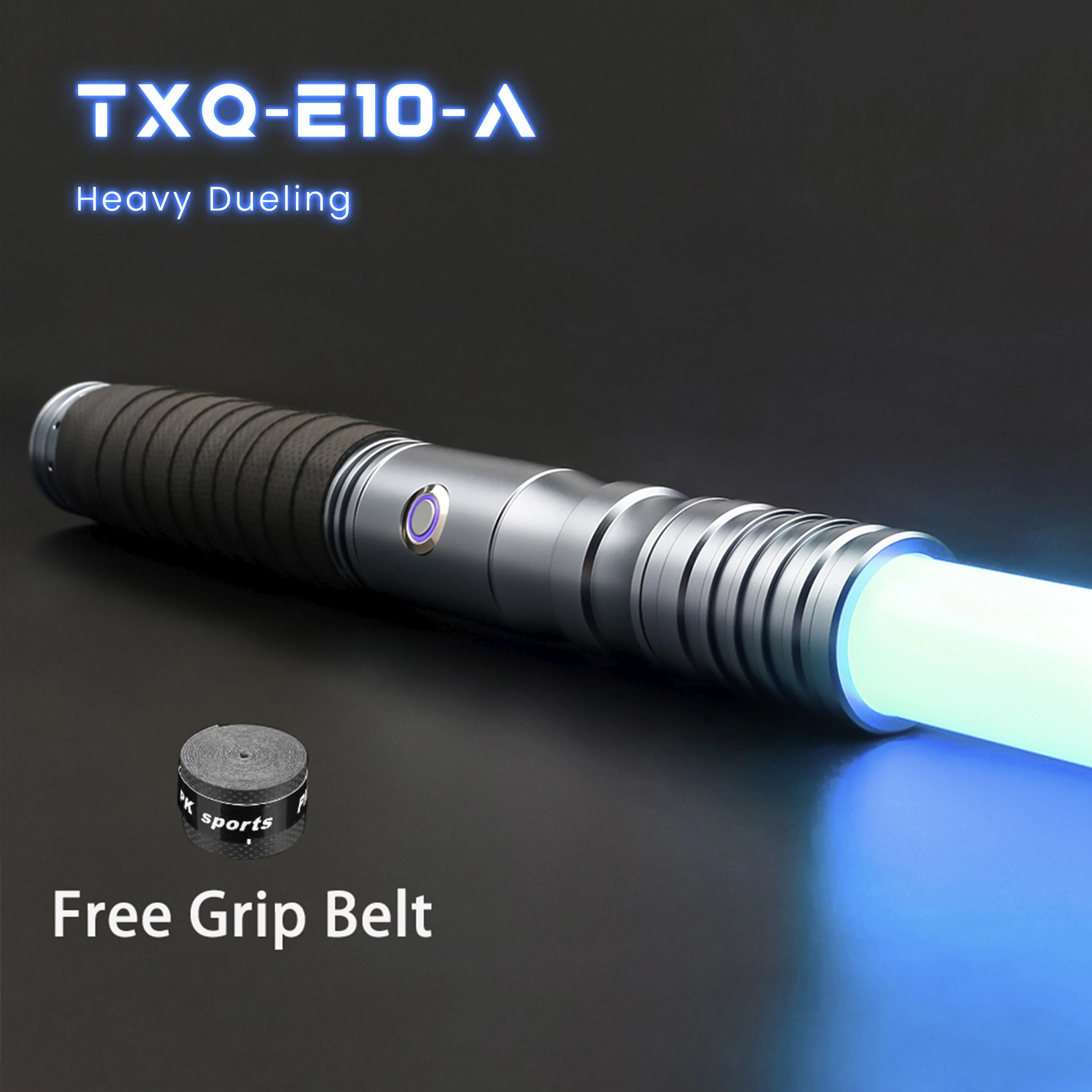 

TXQSABER Heavy Dueling RGB Lightsaber Smooth Swing SNV4 Neo Pixel Swords 27 Set Sound Fonts Metal Hilt Laser 12 Color Changing